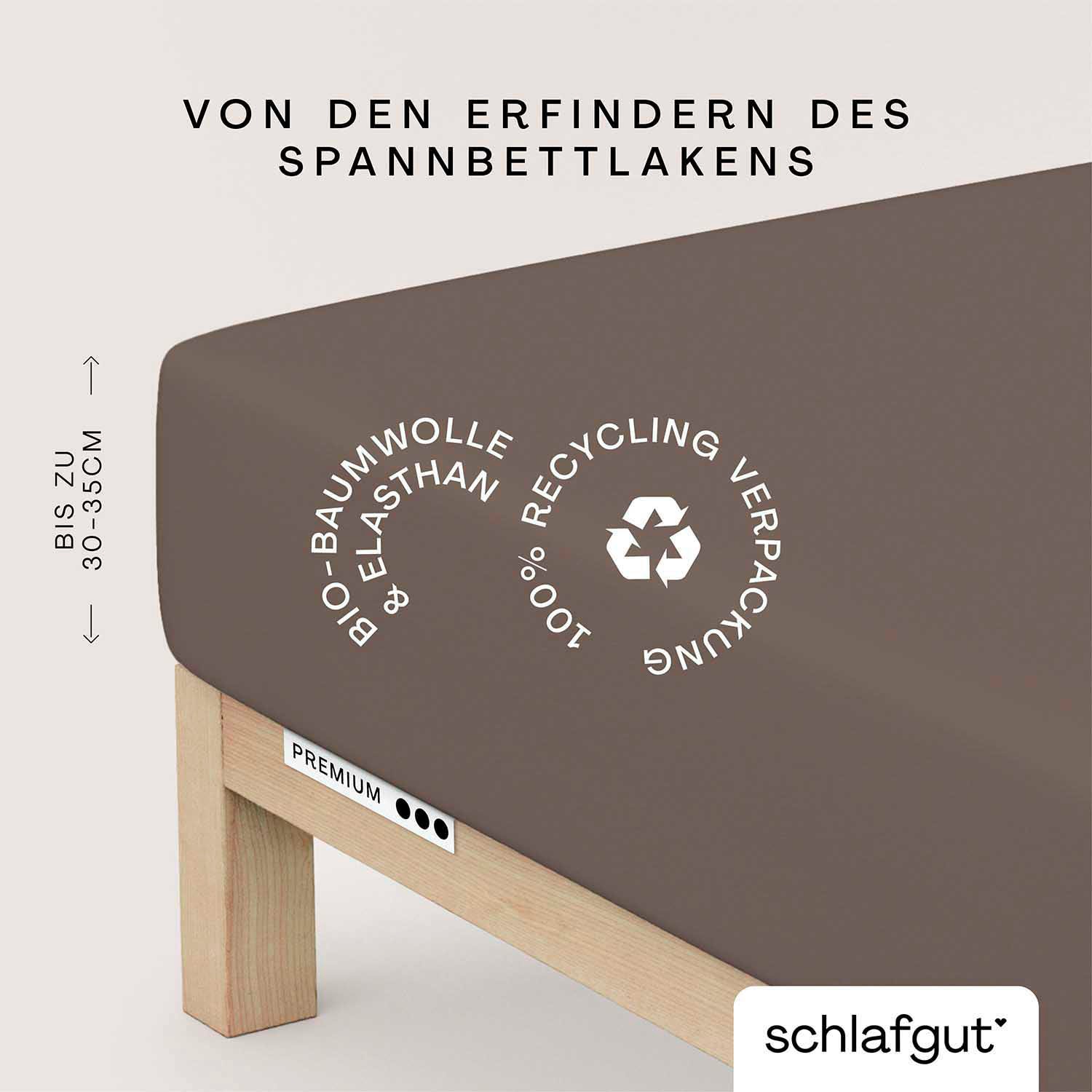 Schlafgut Spannbettlaken "Premium" von Schlafgut