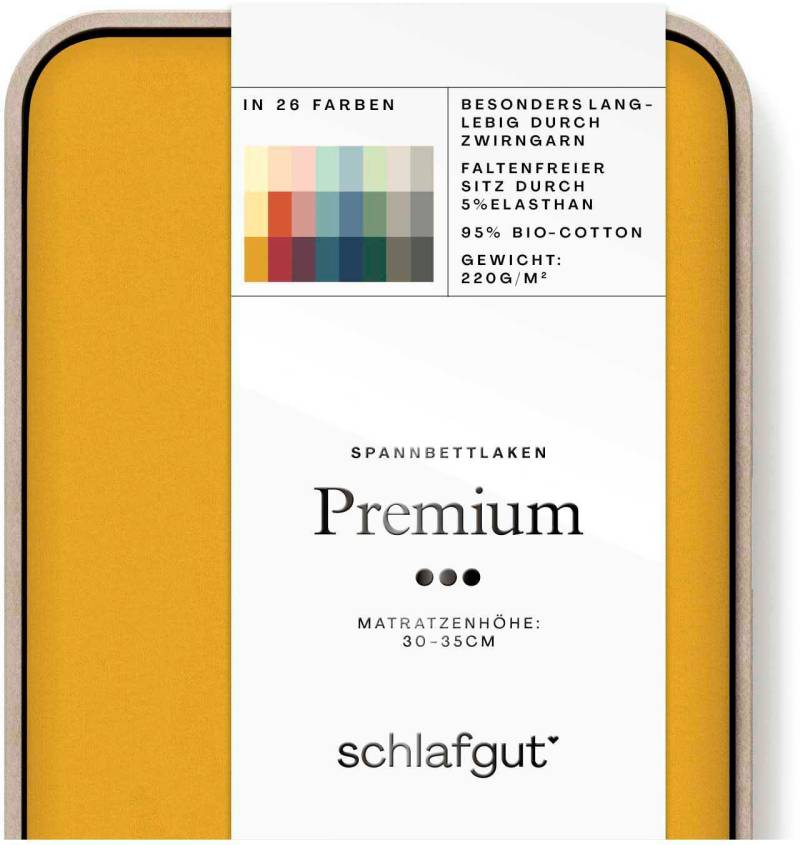 Schlafgut Spannbettlaken "Premium" von Schlafgut