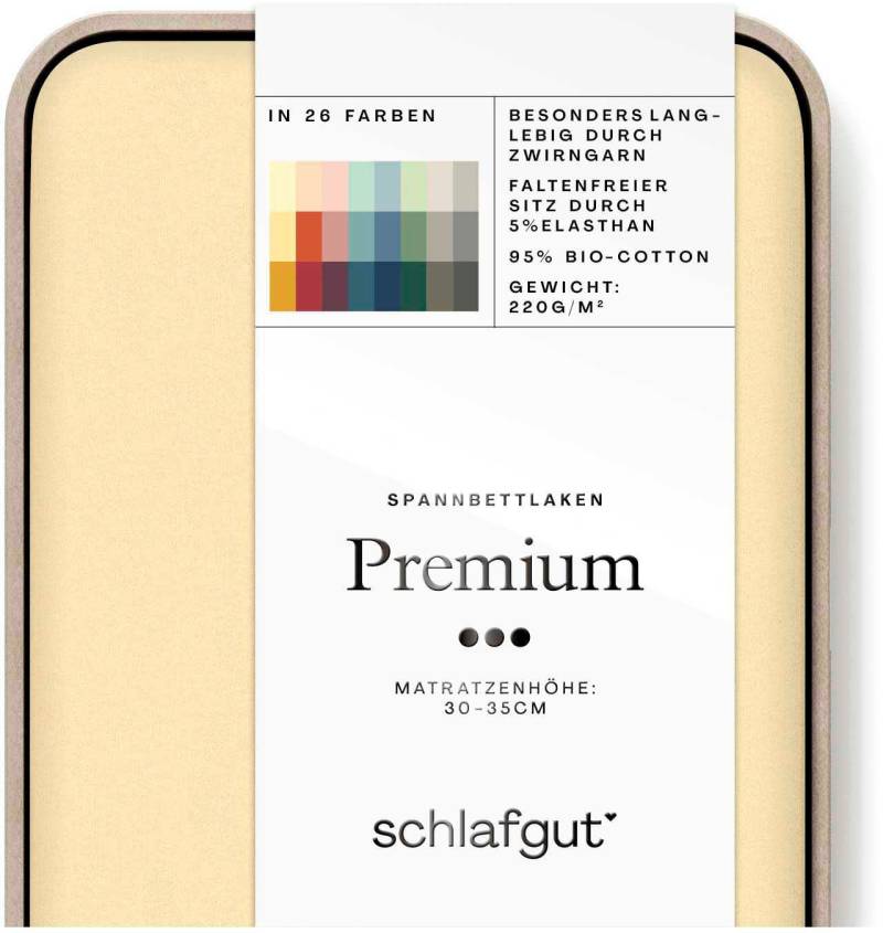 Schlafgut Spannbettlaken "Premium" von Schlafgut