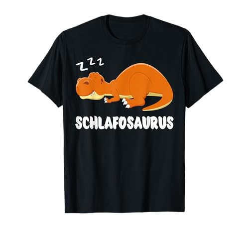 Schlafosaurus Offizielles Schlafshirt Kinder Dinosaurier T-Shirt von Schlafshirt Dinosaurier Dino Kinder Pyjamas