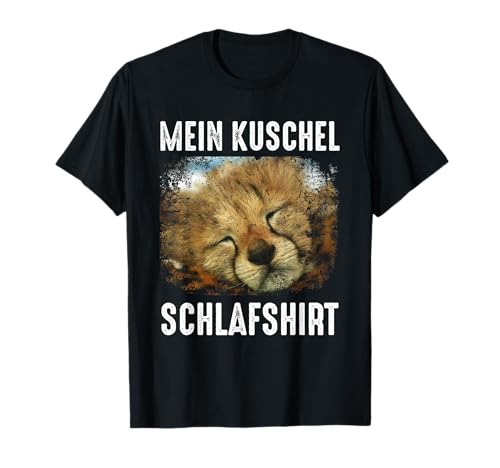 Mein kuschel Schlafshirt baby Gepard Gebardjunges T-Shirt Mein kuschel Schlafshirt baby Gepard Gebardjunges T-Shirt von Schlafshirt Schlafanzug Pyjama Nachthemd Schläfer