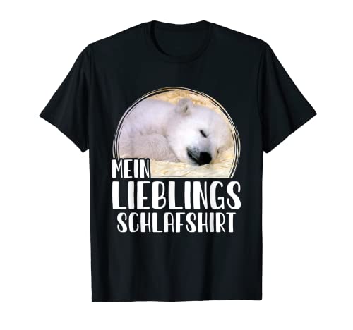 Mein lieblings Schlafshirt baby Eisbär mini Eisbär T-Shirt von Schlafshirt Schlafanzug Pyjama Nachthemd Schläfer