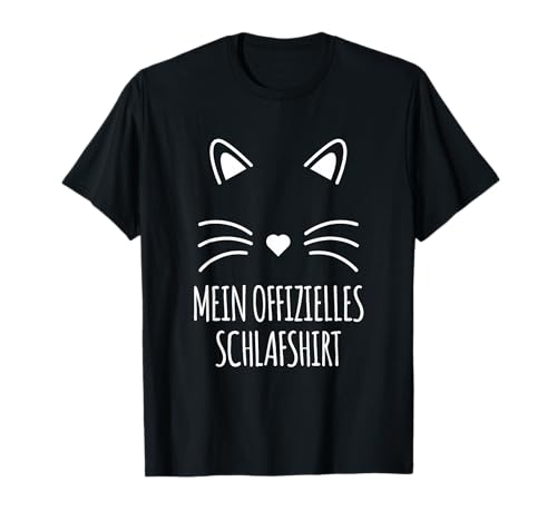 Mein Offizielles Schlafshirt Damen T-Shirt von Schlafshirts And Shorts Frauen Kurzarm Kinder