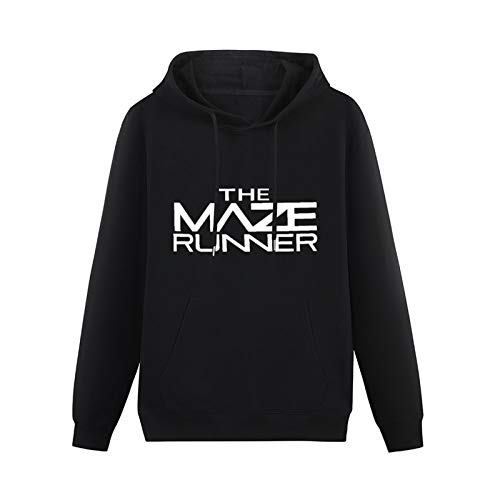 Schlag Maze Runner Mens Hoodies Unisex Pullover Hoody Black Sweatershirt XXL von Schlag