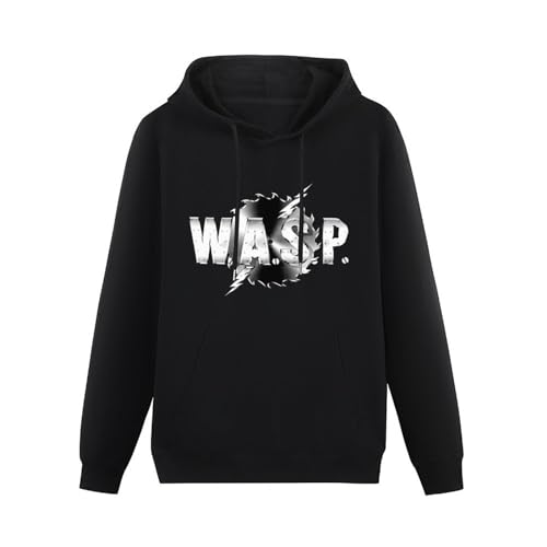 Schlag Wasp Band Mens Hoodies Unisex Pullover Hoody Black Sweatershirt 3XL von Schlag