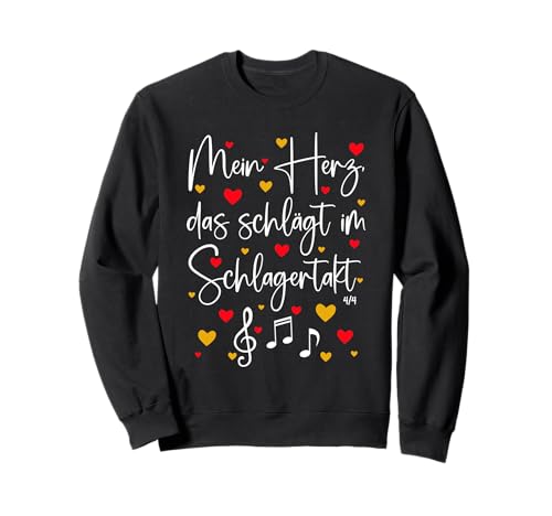 Schlager Party Oberteil Damen - Schlagerparty Outfit Frauen Sweatshirt von Schlager Party Outfit Damen - Geschenke für Frauen