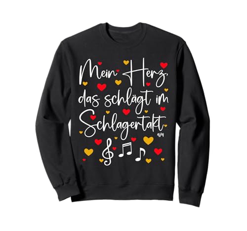 Schlager Party Oberteil Damen - Schlagerparty Outfit Frauen Sweatshirt von Schlager Party Outfit Damen - Geschenke für Frauen