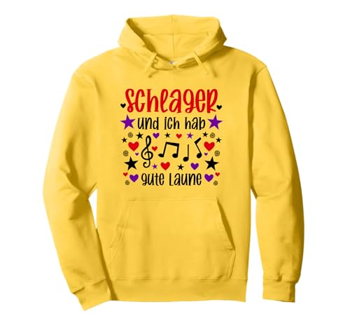 Schlager Party Oberteil Damen - Schlagerparty Outfit Frauen Pullover Hoodie von Schlager Party Schlagerparty Schlagerfan Geschenk