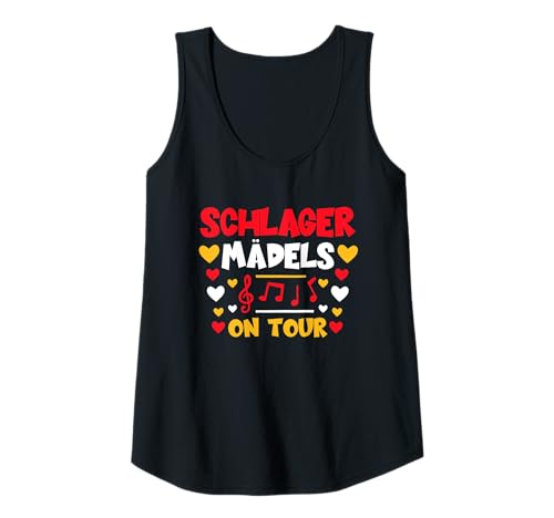 Damen Schlagermädels on Tour - Schlager Mädels Party Schlagerparty Tank Top Damen Schlagermädels on Tour - Schlager Mädels Party Schlagerparty Tank Top von Schlager - Schlagerparty - Schlagermädels on Tour