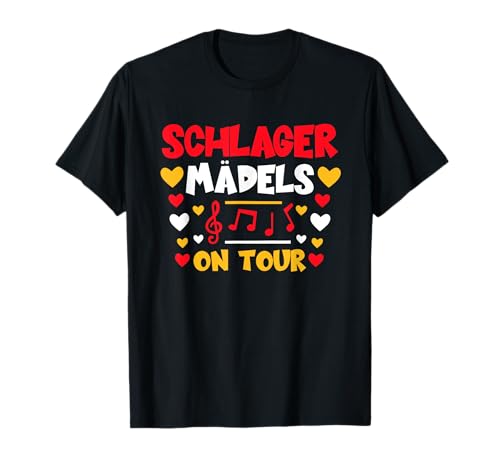 Schlager Mädels Party Schlagerparty - Schlagermädels on Tour T-Shirt Schlager Mädels Party Schlagerparty - Schlagermädels on Tour T-Shirt von Schlager - Schlagerparty - Schlagermädels on Tour