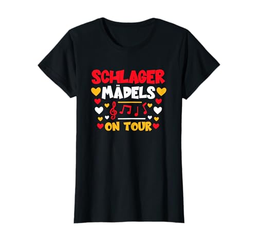 Schlagermädels on Tour - Schlager Mädels Party Schlagerparty T-Shirt Schlagermädels on Tour - Schlager Mädels Party Schlagerparty T-Shirt von Schlager - Schlagerparty - Schlagermädels on Tour