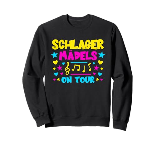 Schlagermädels on Tour Schlager Party Oberteil Frauen Mädels Sweatshirt Schlagermädels on Tour Schlager Party Oberteil Frauen Mädels Sweatshirt von Schlager - Schlagerparty - Schlagermädels on Tour