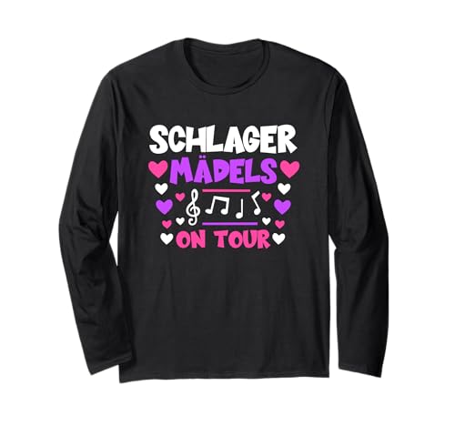 Schlagermädels on Tour - Schlagerparty Schlager Mädels Party Langarmshirt Schlagermädels on Tour - Schlagerparty Schlager Mädels Party Langarmshirt von Schlager - Schlagerparty - Schlagermädels on Tour