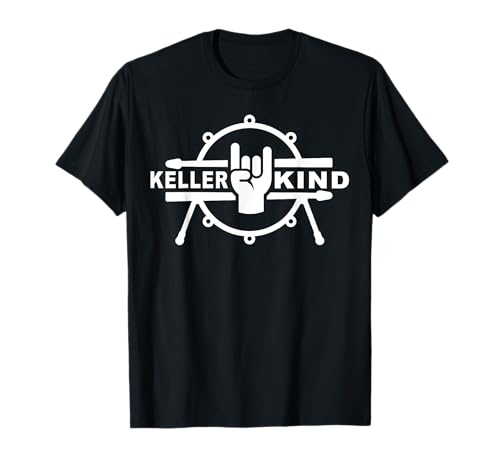 Schlagzeuger Geschenk Musiker Männer Sprüche Drum Sticks Fun T-Shirt von Schlagzeug Drummer Kellerkind Spruch Drumsticks