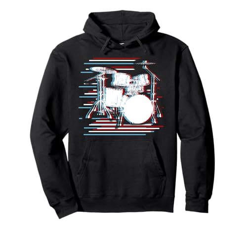 Schlagzeug Tshirt für Drummer Herren Drumset Drums Kinder Pullover Hoodie von Schlagzeug Geschenk Drumsticks Musik Instrument