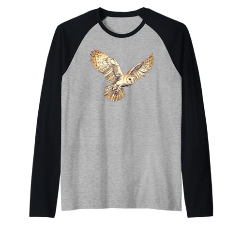 Barn Owl Schleiereulen Schleiereule Raglan Barn Owl Schleiereulen Schleiereule Raglan von Schleiereulen Schleiereule Tier Shop