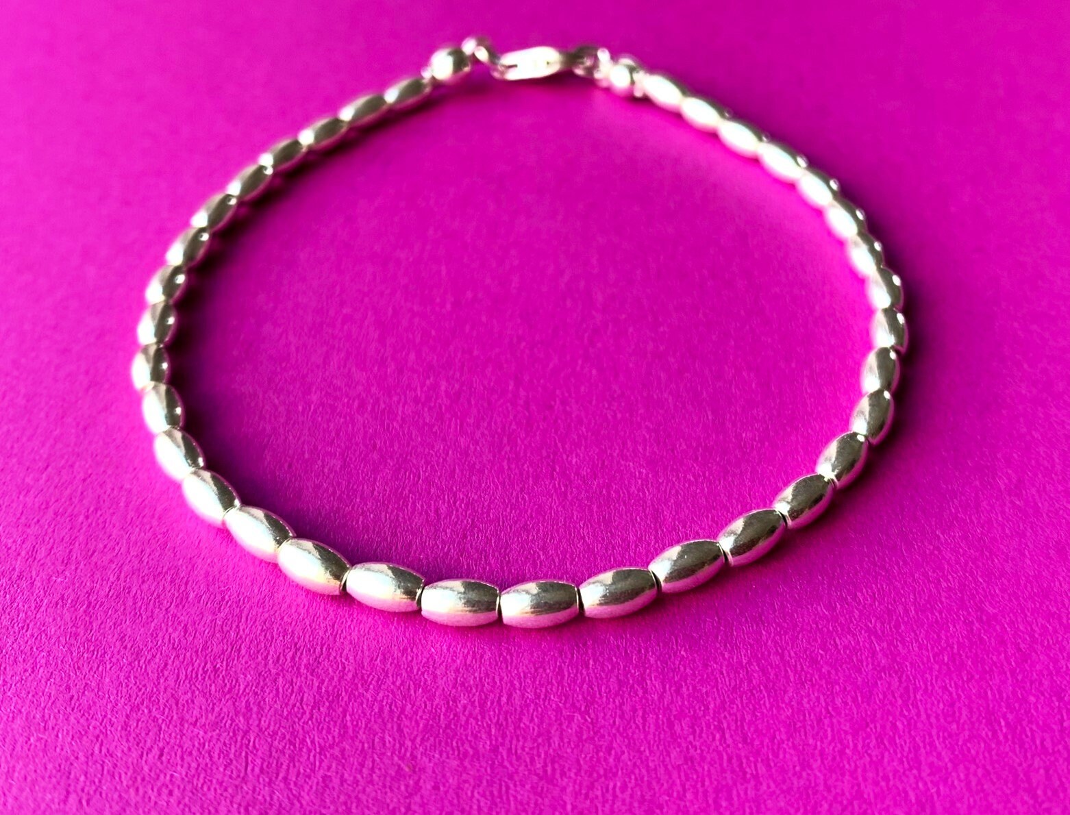 Armband Aus Sterlingsilber-Perlen | 925Silber; Perlen Und Alle Verschlussteile Sind 925Silber von SchlesierDesigns