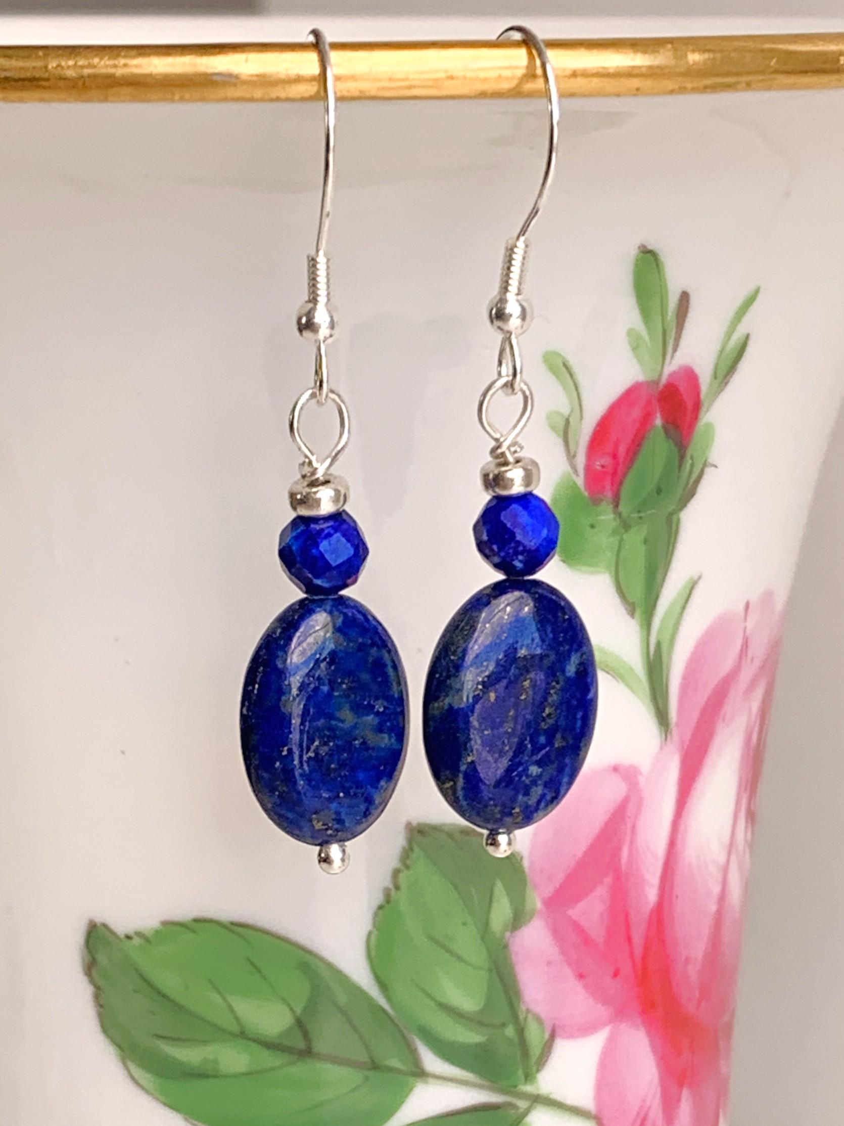 Ohrringe Aus Lapislazuli & 925sterlingsilber - von SchlesierDesigns