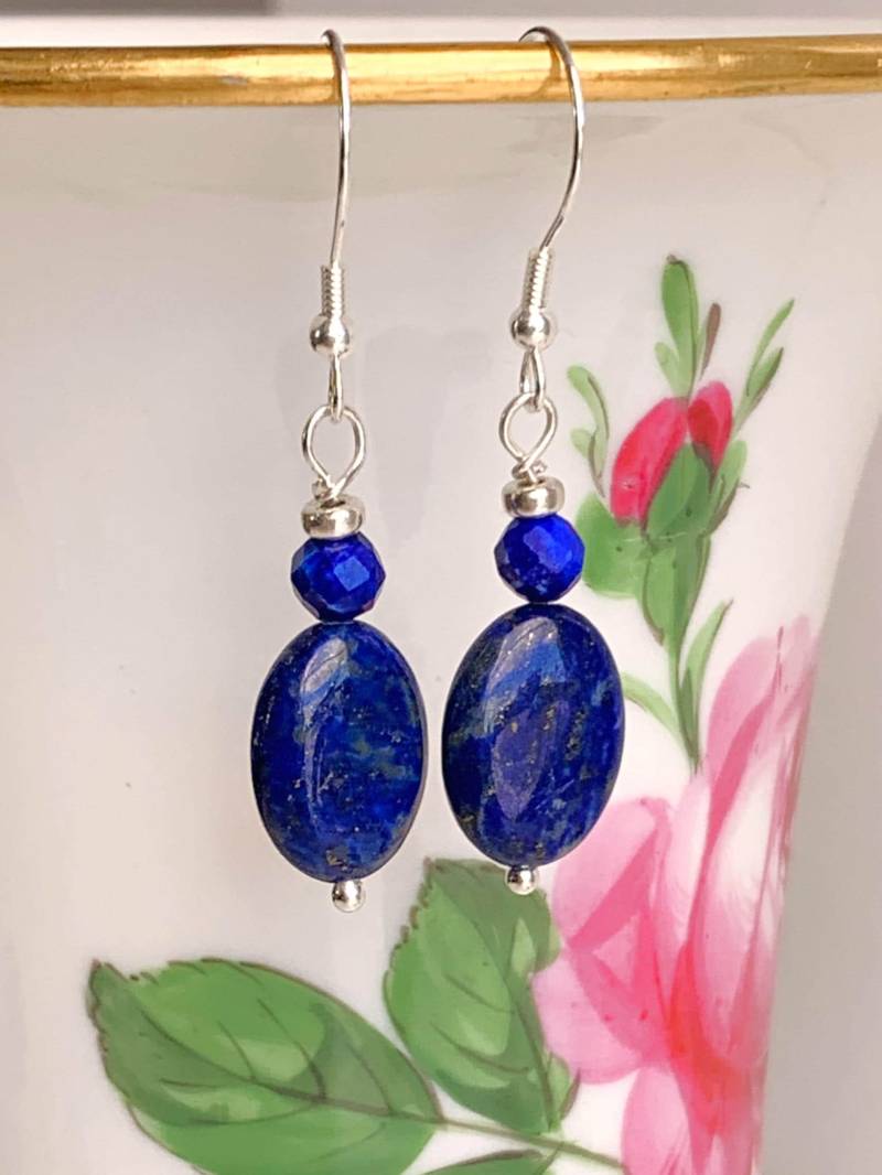 Ohrringe Aus Lapislazuli & 925sterlingsilber - von SchlesierDesigns