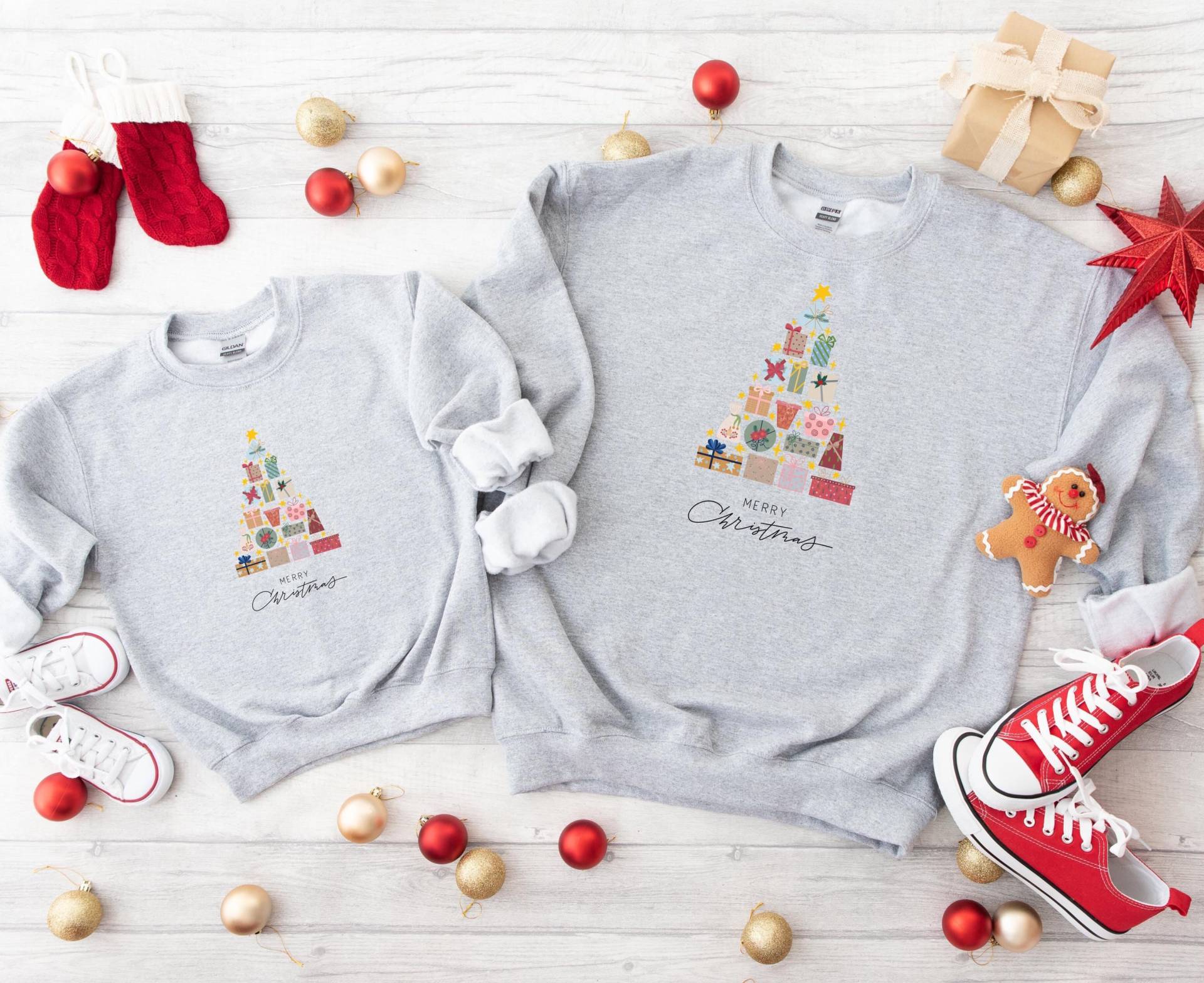 Merry Christmas Mama Und Ich Sweatshirt | Matching Outfit Kind Weihnachtspulli Winter Family Shirts Mommy & Me Geschenk Merry Christmas Mama Und Ich Sweatshirt | Matching Outfit Kind Weihnachtspulli Winter Family Shirts Mommy & Me Geschenk von SchlichtDesignStudio