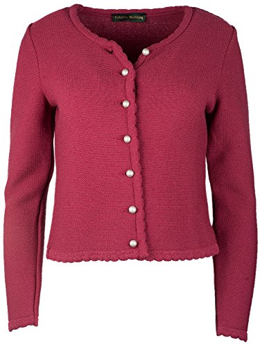 Trachtenjacke 80100 ROSI anthrazit, Marine oder Schlamm Strickjacke Trachten 48, weinrot von Schlick Accessoires