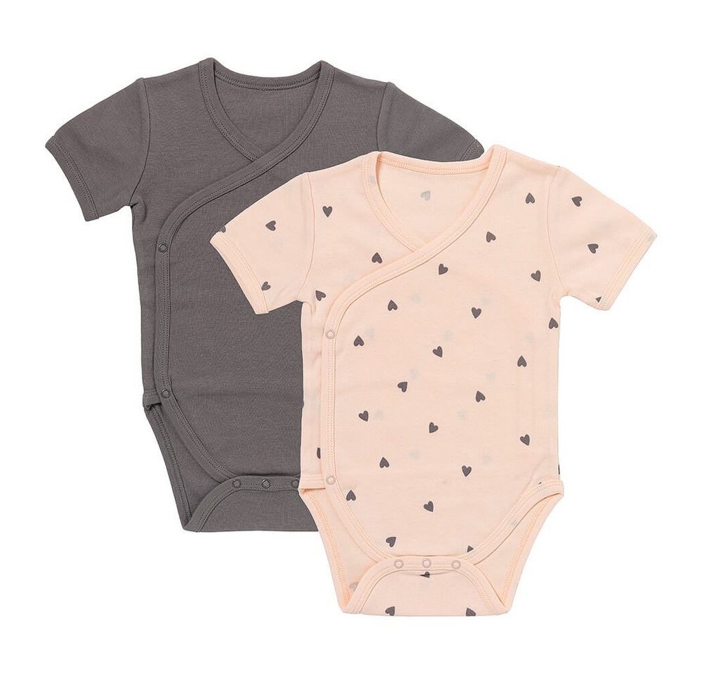 Schlummersack Langarmwickelbody Bio Baby-Wickelbodys kurzarm 2er-Pack OEKO-TEX zertifiziert von Schlummersack