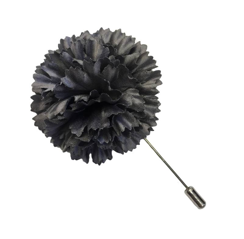 M & S Schmalberg 2 "Grau Seide Satin Gezackte Nelke Brosche Herren Anstecknadel Made in Usa | Stick Pin M & S Schmalberg 2 "Grau Seide Satin Gezackte Nelke Brosche Herren Anstecknadel Made in Usa | Stick Pin von SchmalbergFlowersNYC