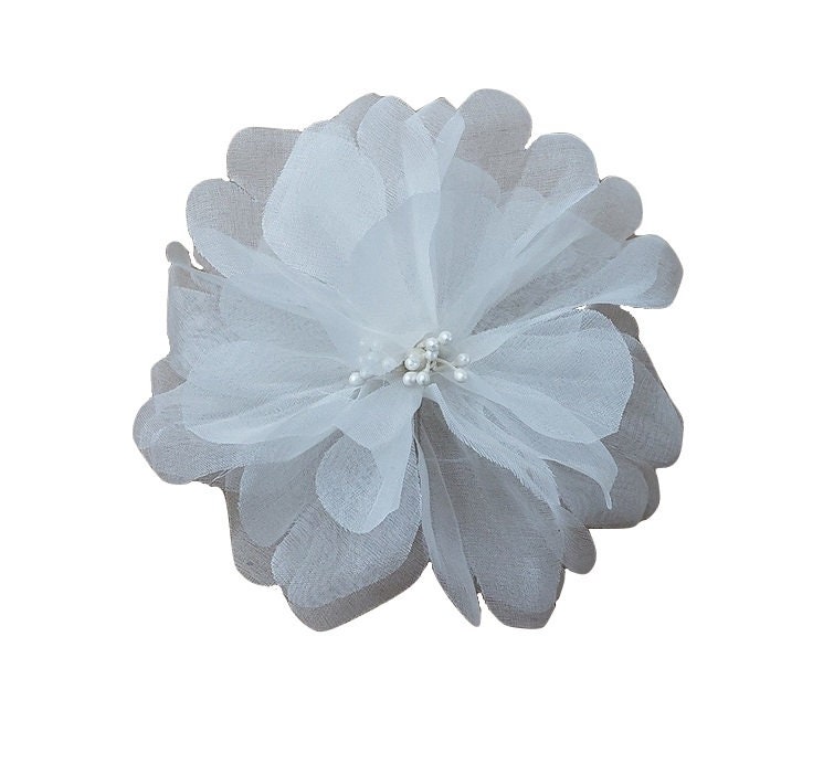 M&s Schmalberg 4.5"Off-White Silk Magnolia Braut Stoff Blume Pin M&s Schmalberg 4.5"Off-White Silk Magnolia Braut Stoff Blume Pin von SchmalbergFlowersNYC