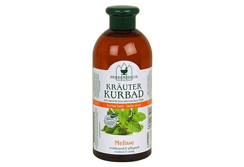 Schmees GmbH Badeschaum 12x Herbamedicus Kräuter Kurbad Melisse 500ml Entspannung Körperpflege von Schmees GmbH