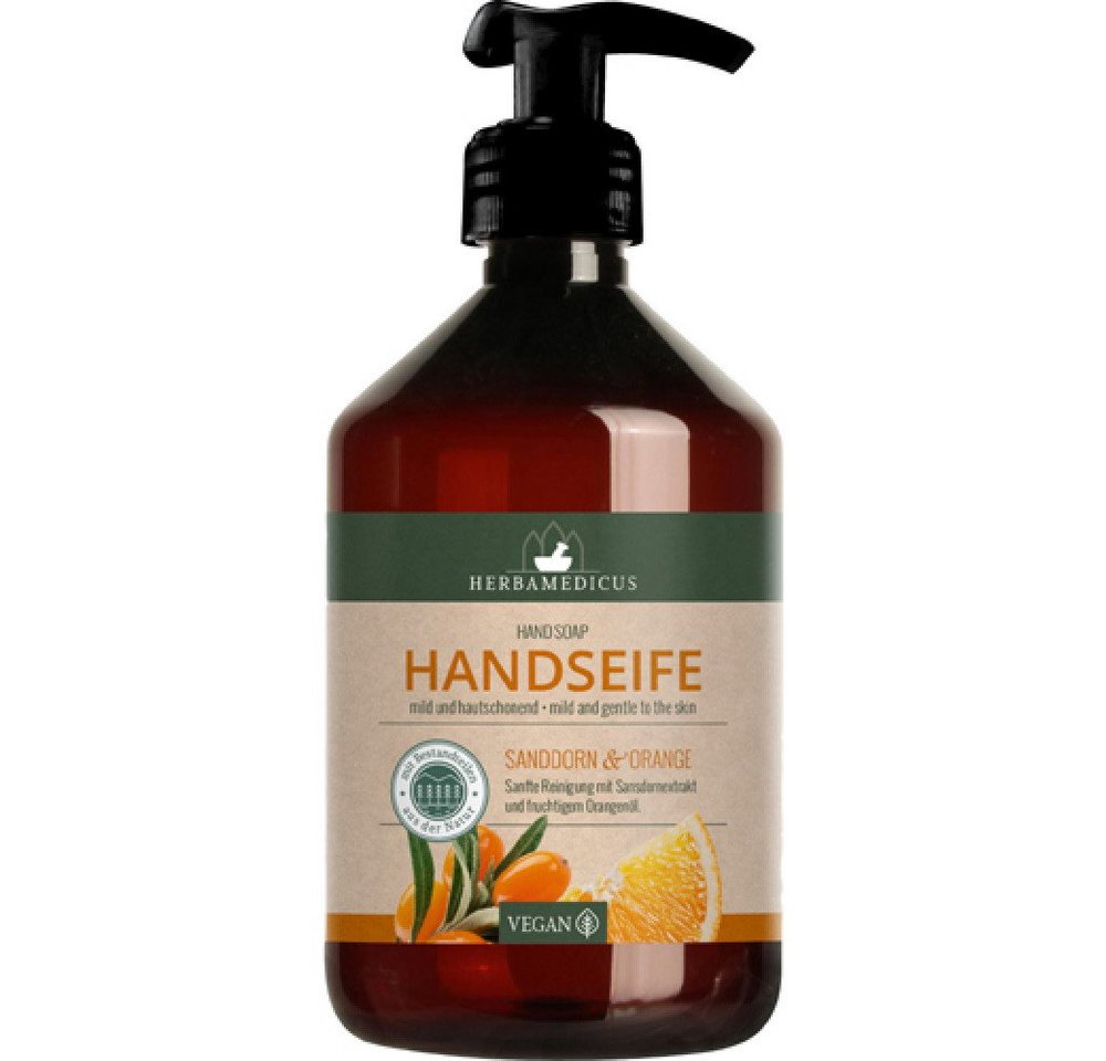 Schmees GmbH Hautpflegegel Handseife 500ml - Sanddorn & Orange, 1-tlg. von Schmees GmbH