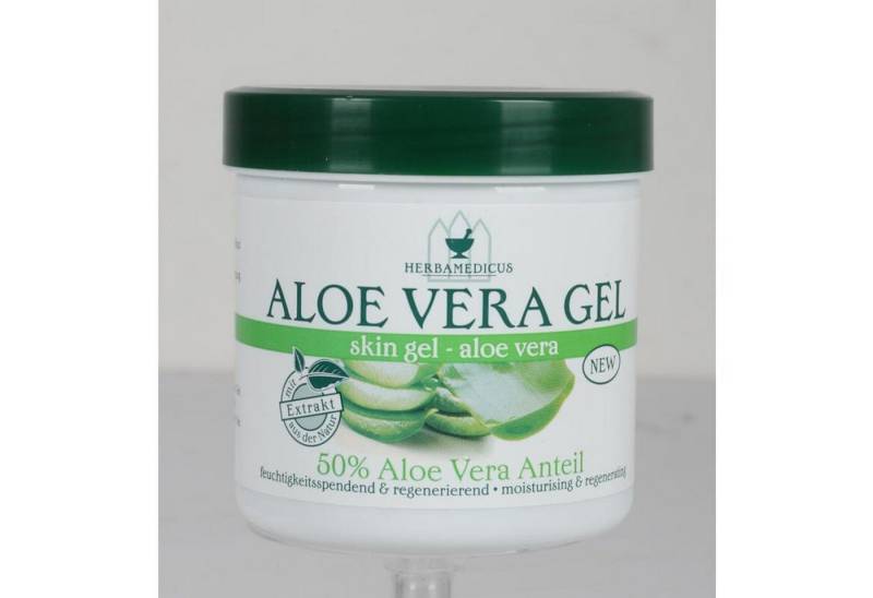 Schmees GmbH Körpercreme 12x Herbamedicus Aloe Vera Gel 250ml Hautbalsam Schutzsalbe Creme, 12-tlg. Schmees GmbH Körpercreme 12x Herbamedicus Aloe Vera Gel 250ml Hautbalsam Schutzsalbe Creme, 12-tlg. von Schmees GmbH