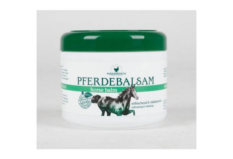 Schmees GmbH Körpercreme 12x Herbamedicus Pferdebalsam 500ml Haut Schutz Salbe Körper Pflege Cr, 12-tlg. Schmees GmbH Körpercreme 12x Herbamedicus Pferdebalsam 500ml Haut Schutz Salbe Körper Pflege Cr, 12-tlg. von Schmees GmbH