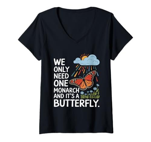 Damen Schmetterling Tshirt Frauen Mädchen Männer Boho Politik T-Shirt mit V-Ausschnitt Damen Schmetterling Tshirt Frauen Mädchen Männer Boho Politik T-Shirt mit V-Ausschnitt von Schmetterling TShirt Frauen Mädchen Männer Boho