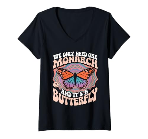 Damen Schmetterling Tshirt Frauen Mädchen Männer Boho Politik T-Shirt mit V-Ausschnitt Damen Schmetterling Tshirt Frauen Mädchen Männer Boho Politik T-Shirt mit V-Ausschnitt von Schmetterling TShirt Frauen Mädchen Männer Boho