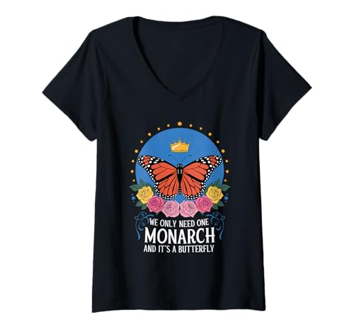 Damen Schmetterling Tshirt Frauen Mädchen Männer Boho Politik T-Shirt mit V-Ausschnitt Damen Schmetterling Tshirt Frauen Mädchen Männer Boho Politik T-Shirt mit V-Ausschnitt von Schmetterling TShirt Frauen Mädchen Männer Boho