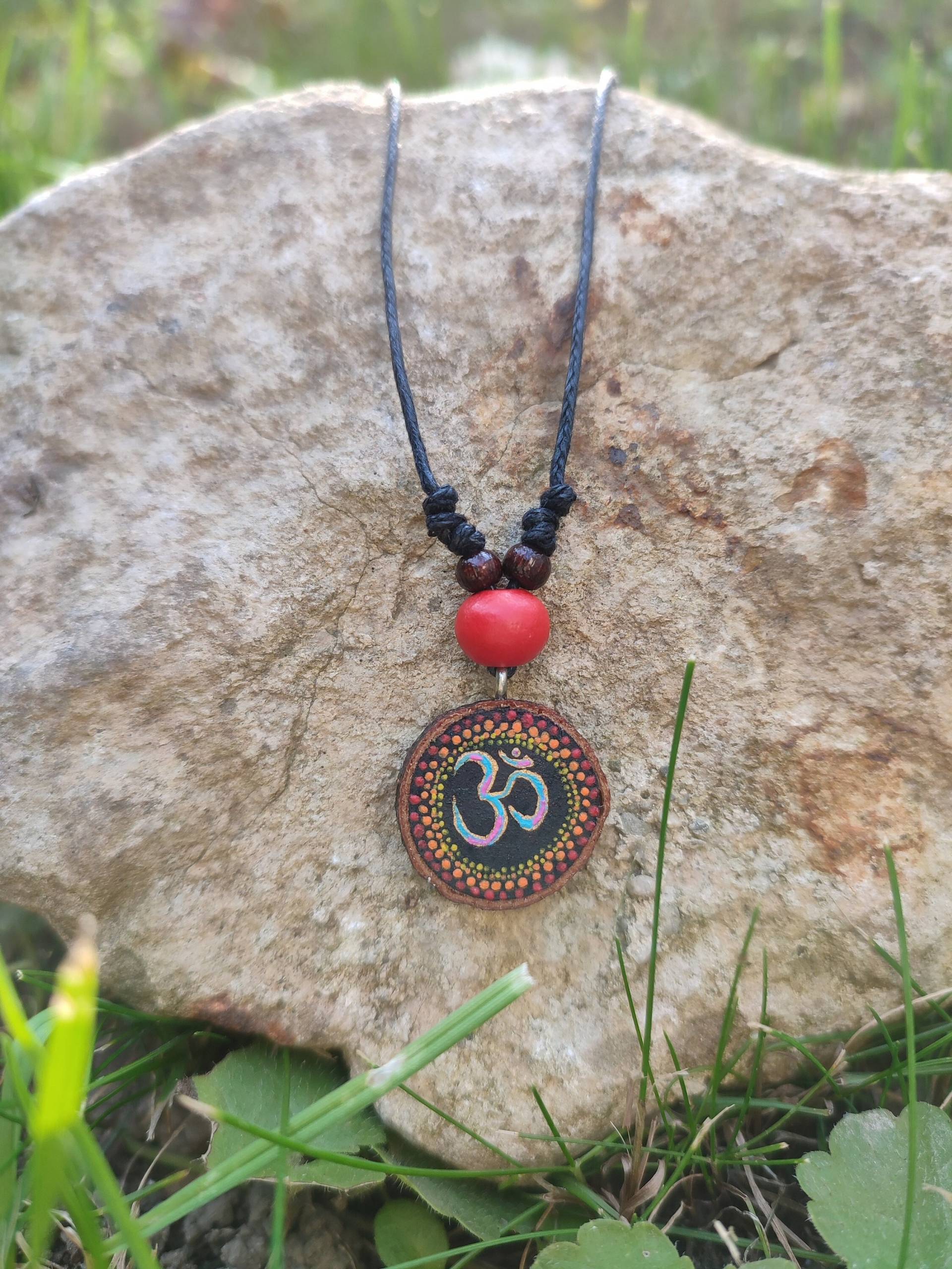 Halskette | Hippiekette Om Holzkette von Schmetterlingbetupft