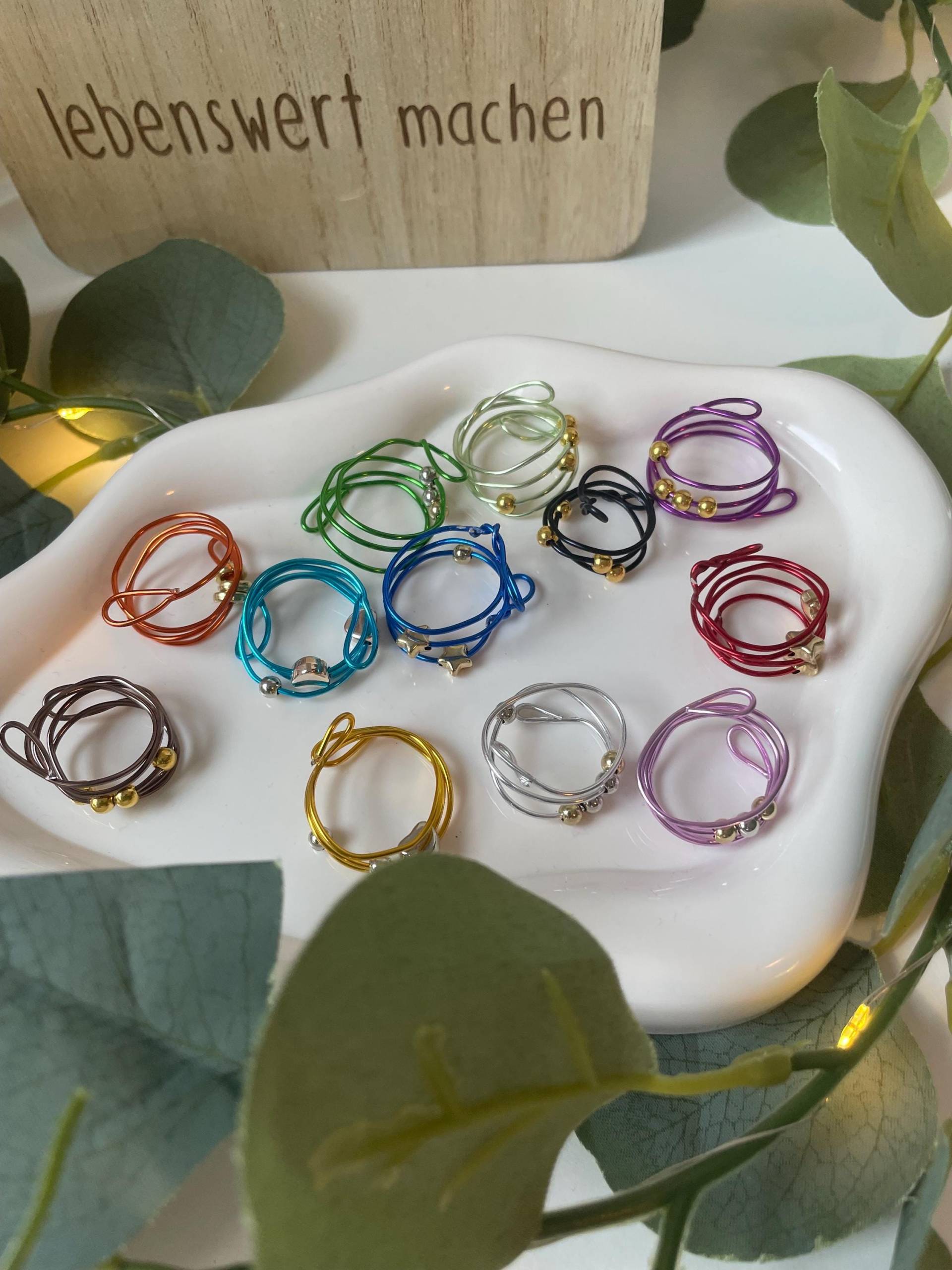 Anxiety Ring Ringe Angst Skin Picking Einzigartig Unikate Mental Health Matters Verstellbar Bunt Perlenring Anxiety Ring Ringe Angst Skin Picking Einzigartig Unikate Mental Health Matters Verstellbar Bunt Perlenring von SchmetterlingsMUT