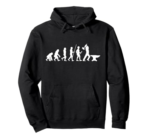 Hufschmied Geschenk Männer Herren Schmiedezange Amboss Pullover Hoodie Hufschmied Geschenk Männer Herren Schmiedezange Amboss Pullover Hoodie von Schmied Evolution Schmiedehammer Geschenkidee Mann