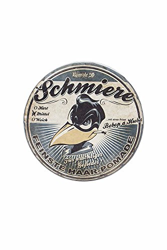 Rumble59 Schmiere Pomade Herren - Haarwachs Männer für mittel starke Haare, Haarstyling Hair Wax Men haarpaste haarfett haarcreme haarwax Pomade Haar Wax Herren, 140ml von Schmiere FEINSTE HAAR-POMADE