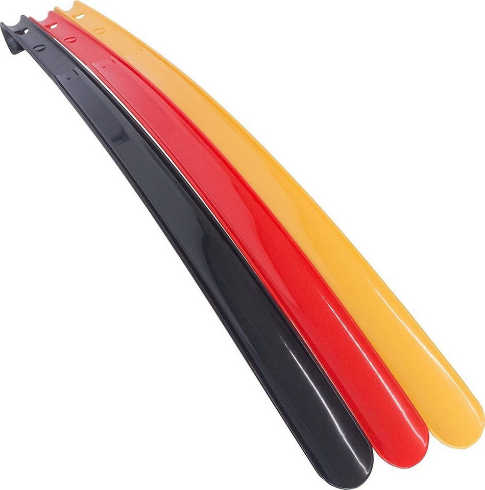 Schmitt Schuhbedarf Schuhlöffel Komfort-Schuhanzieher 70cm 3er Set (Set, 3-tlg), bunte Auswahl von Schmitt Schuhbedarf
