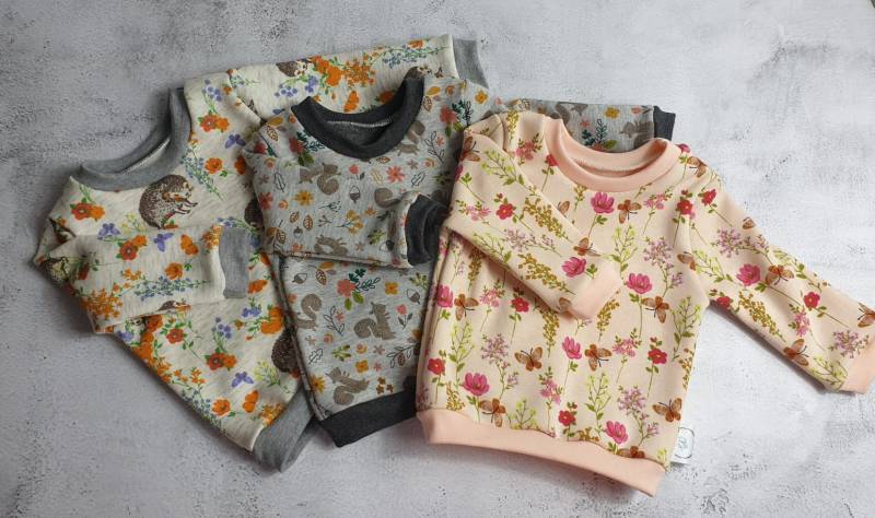 Pullover Kinder Warm Alpenfleece Junge Mädchen Baby Winter von SchmubiHandmade