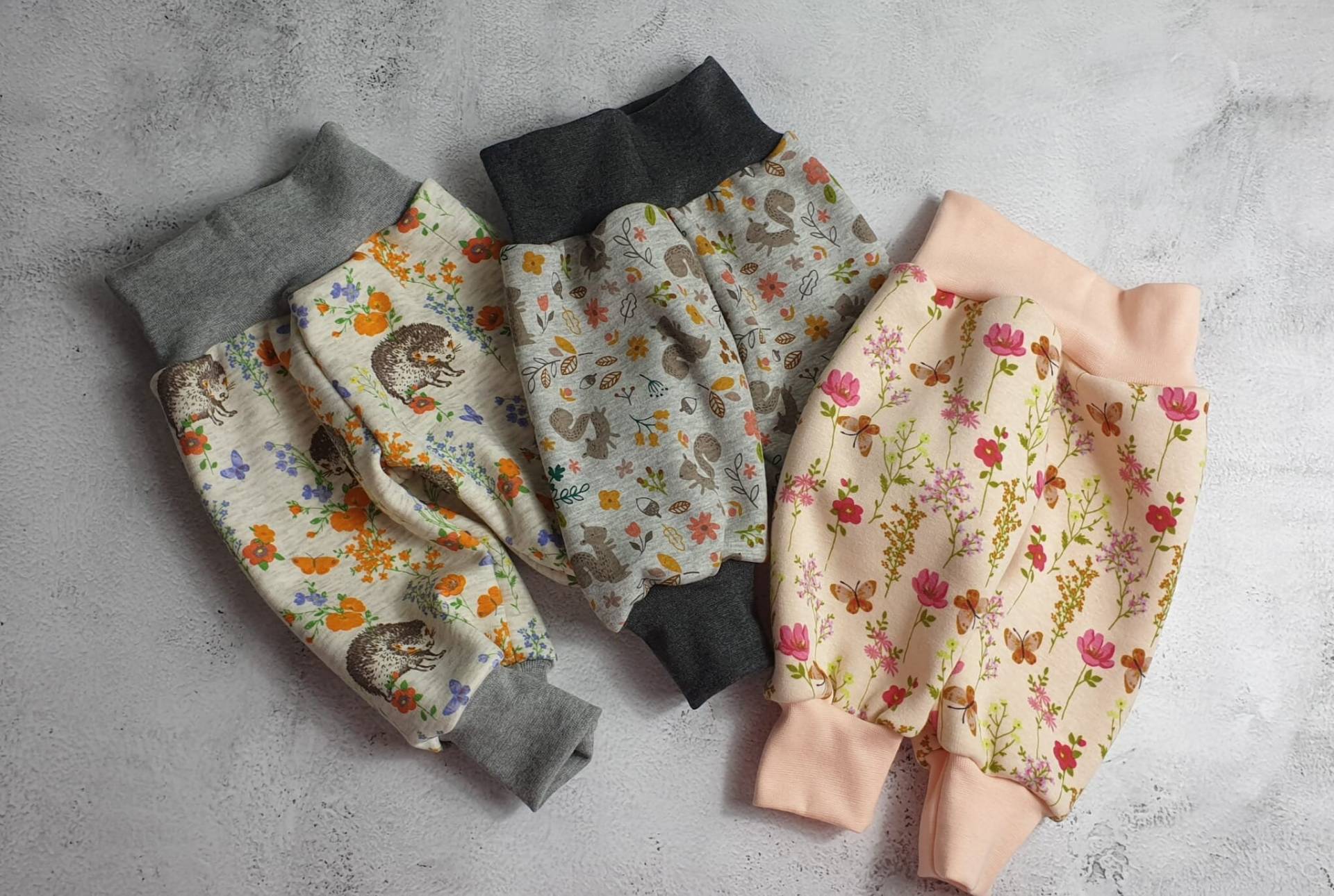 Pumphose Alpenfleece Warm Kinder Junge Baby Mädchen von SchmubiHandmade