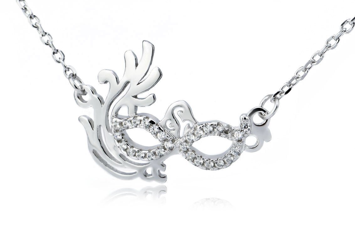 Schmuck-Elfe Collier Maske, 925 Sterling Silber von Schmuck-Elfe