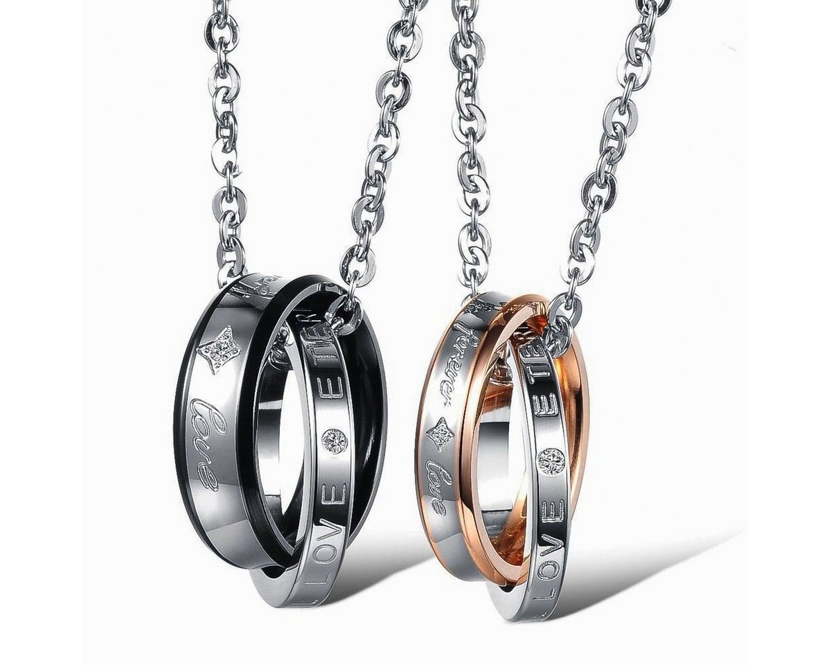 Schmuck-Elfe Partnerkette Eternal Love (Set), 4tlg. Set von Schmuck-Elfe