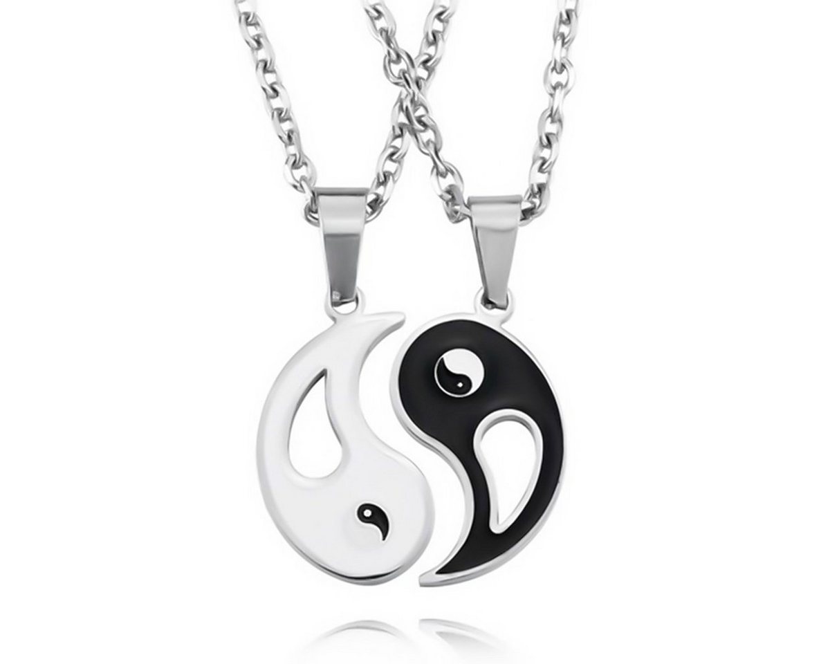 Schmuck-Elfe Partnerkette YIN YANG (Set), 4tlg. Set von Schmuck-Elfe