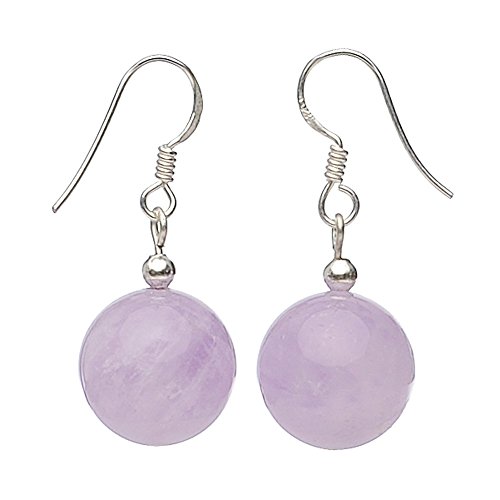 Ohrringe Ohrhänger aus Amethyst & 925 Silber hellviolett flieder Damenohrhänger von Schmuck-Krone - Edelsteinschmuck