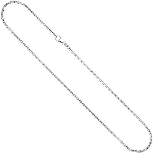 2,0mm Ankerkette Kette Collier aus 925 Silber Silberkette 50 cm Unisex von Schmuck Krone