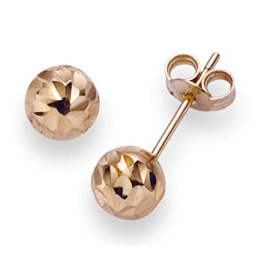 6mm Kugel Ohrstecker Stecker Ohrschmuck 750 Gold Rotgold diamantiert Damen 6mm Kugel Ohrstecker Stecker Ohrschmuck 750 Gold Rotgold diamantiert Damen von Schmuck Krone