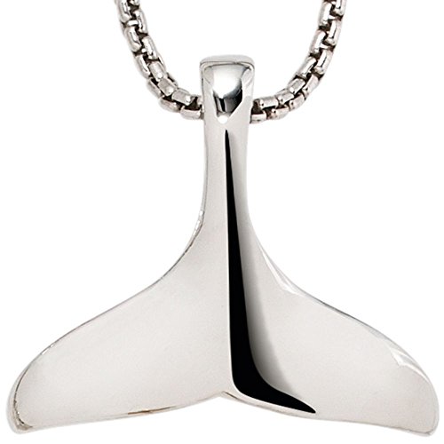 Anhänger Walfischflosse Wal-Fluke aus 925 Silber Sterlingsilber Halsschmuck Unisex Anhänger Walfischflosse Wal-Fluke aus 925 Silber Sterlingsilber Halsschmuck Unisex von Schmuck Krone