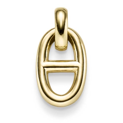 Schmuck Krone Anhänger Steg-Anker 20x10mm aus 585 Gold Gelbgold glänzend von Schmuck Krone